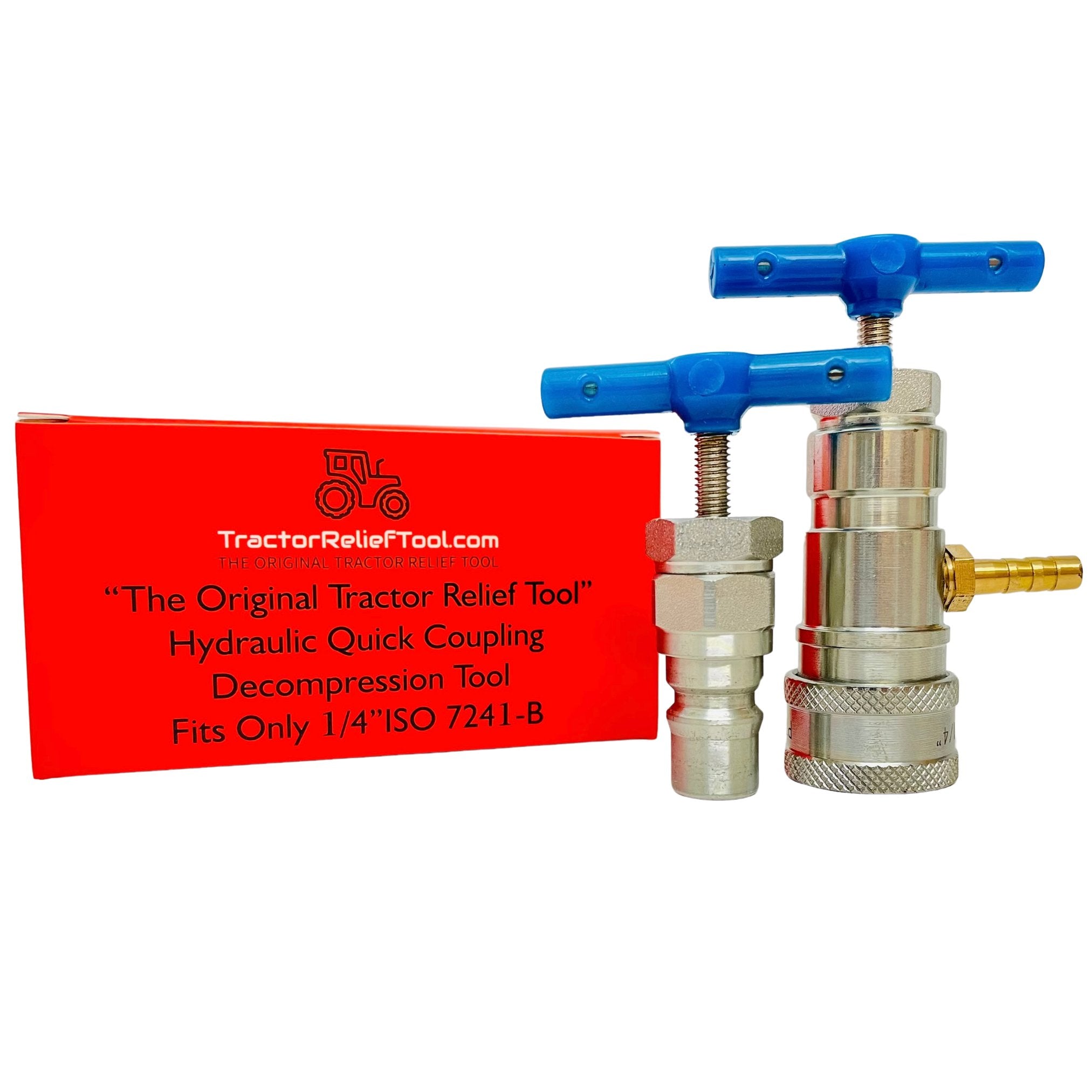 1/4" ISO 7241B Hydraulic Coupling Relief Tool