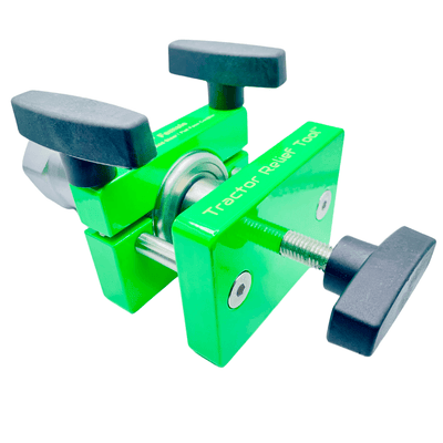 1" Both tools - 1" ISO 16028 Flat Face Skid Steer MALE and FEMALE Hydraulic Quick Coupler Pressure Decompression Relief Release Tool