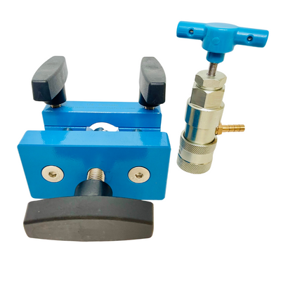 1/4" Both tools - 1/4" ISO 16028 Flat Face Skid Steer MALE and FEMALE Hydraulic Quick Coupler Pressure Decompression Relief Release Tool