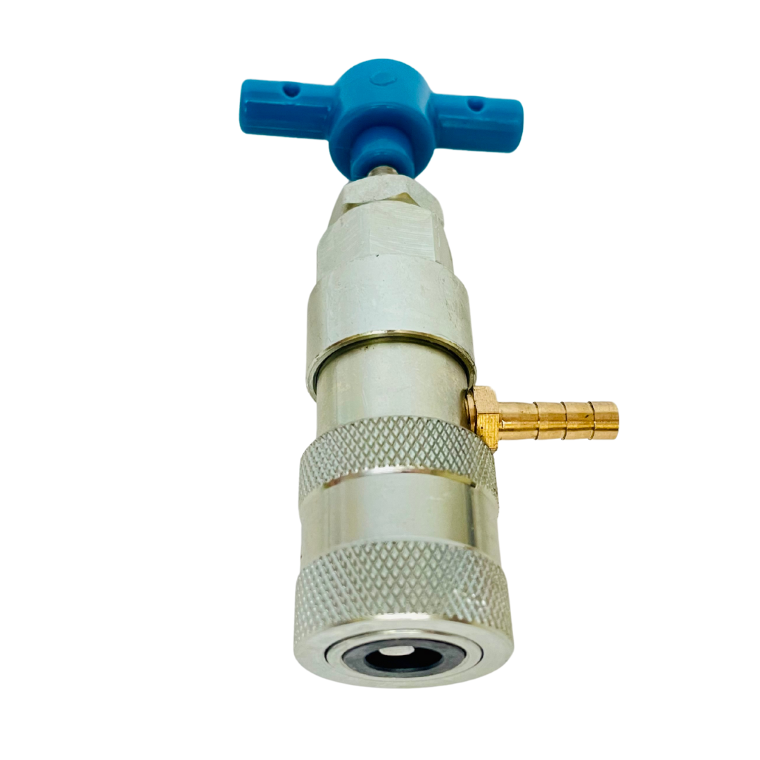 1/4" ISO 16028 Flat Face Skid Steer MALE Hydraulic Quick Coupler Pressure Decompression Relief Release Tool