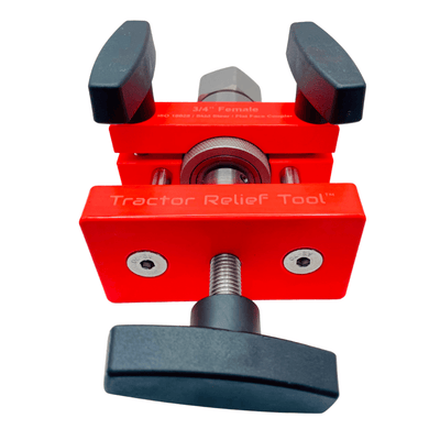 3/4" ISO 16028 Flat Face Skid Steer Female Tractor Relief Tool™
