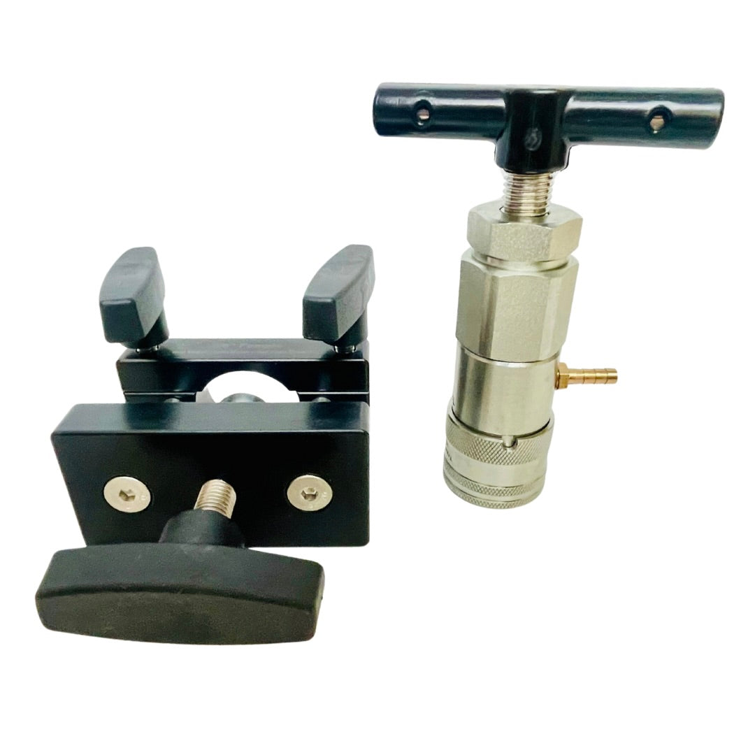 5/8" Both tools - 5/8" ISO 16028 Flat Face Skid Steer MALE and FEMALE Hydraulic Quick Coupler Pressure Decompression Relief Release Tool