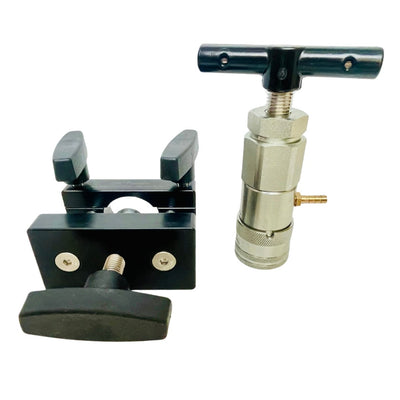 5/8" Both tools - 5/8" ISO 16028 Flat Face Skid Steer MALE and FEMALE Hydraulic Quick Coupler Pressure Decompression Relief Release Tool