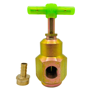 Gate Valve Pressure Relief Tool — 1"-14 UNS x 1/2" NPT wellhead grease injection fitting