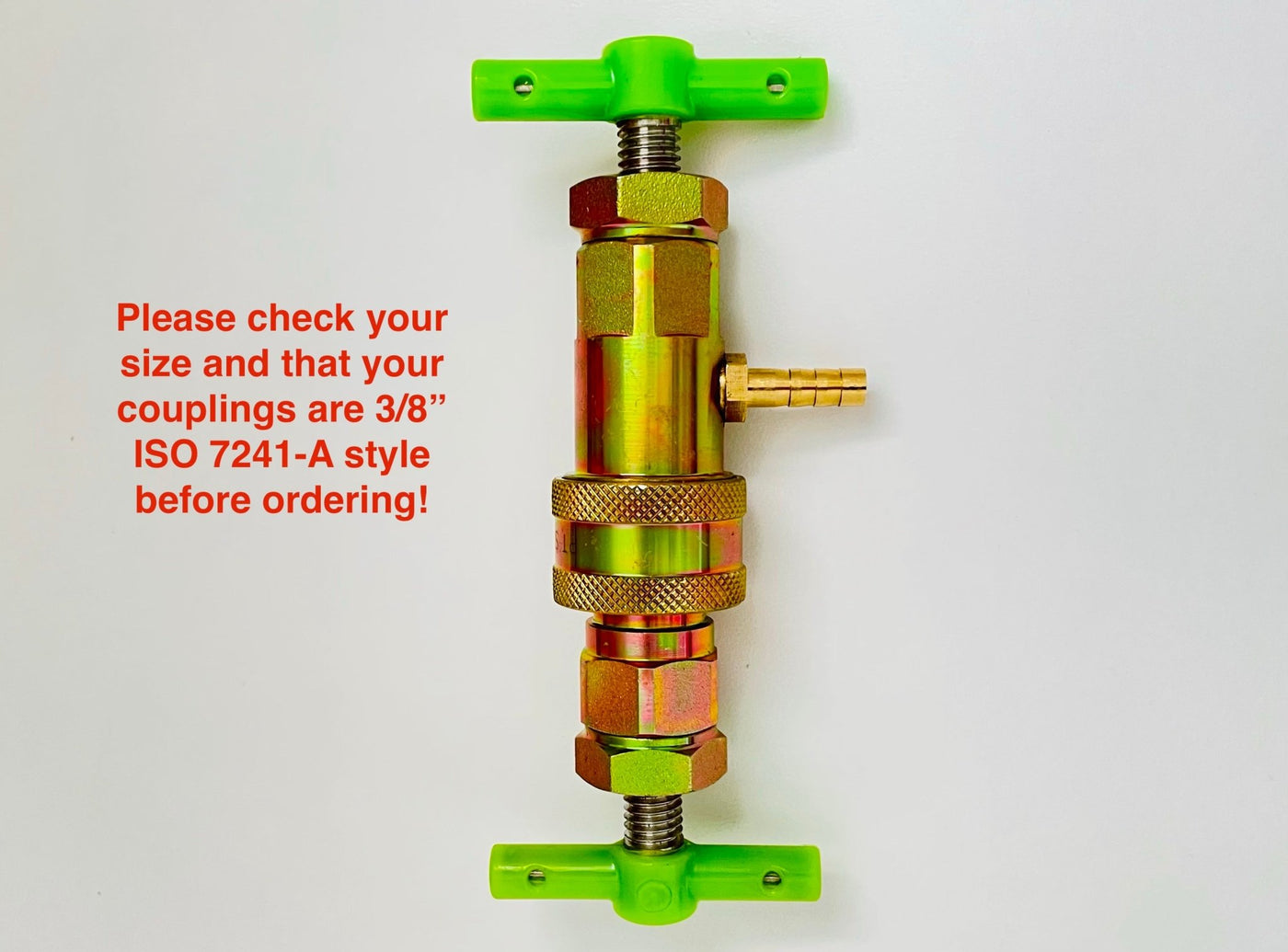 Kit Sblocco Attacco Rapido Idraulico 3/8" 7241-A | Attrezzo Sfogo Pressione Per Trattori Kubota, John Deere